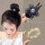 Duckbill Clip SUNFLOWER Bun Grip Updo Gadget Back Head Hair Band Three-Jaw Clamps Hairpin Clip Headdress