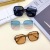 Mi Nail Box Parent-Child Sunglasses Gradient Color New Sunglasses Trend UV Protection Retro Parent-Child Sunglasses