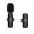 in Stock Wireless Lavalier Microphone Microphone One-to-Two Wireless Microphone Outdoor Live Recording Noise Reduction