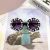 New SUNFLOWER Little Daisy Sunglasses Children's Personalized Sticky Flower Glasses Travel Street Shot Concave Shape Sunglasses