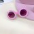 Personality Sunflower Pearl Kids Sunglasses Fashion Trend Boys and Girls Travel Style Wear Sunglasses