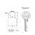 Rarlux Solid padlock Anti-theft Door Cabinet Drawer Gate 304