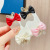 Children's Cute Three-Dimensional Rabbit Ears Bow Barrettes Little Girl Grip Adult Female Star Alloy Rhinestone Hairpin