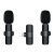 Microphone One Drag Two 2.4G Mobile Phone Little Bee Douyin Live Broadcast Noise Reduction Radio Recording Microphone