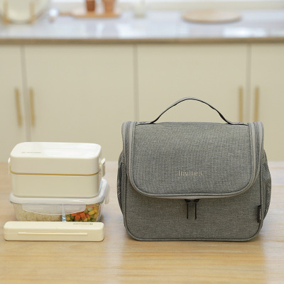 New Thermal-Insulation Thickened Lunch Box Bag Large Capacity Aluminum Foil Picnic Bag Short Trip Thermal Bag