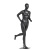 Sports Running Mannequin Men's and Women's Clothing Store Display Fake Human Body Model Window Model Display Stand