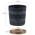 Morandi Straight Cylinder Machine Carving Cement Flowerpot Nordic Affordable Luxury Minimalist Creative Suitable for Succulents Potted Plants