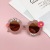 Fashion Travel Baby Sunglasses Korean Style SUNFLOWER Letters Cute Flowers Style Kids' Sunglasses Trendy Sunglasses