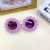 New Little Daisy Children's Cute Sunglasses UV400 Small Flower Travel Street Shot Sunglasses Photo Fashion Glasses Flower