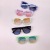 Retro Kids Sunglasses Fashion Box Classic Trend Boys and Girls Children's Sunglasses UV Protection Glasses