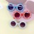 Personality Sunflower Pearl Kids Sunglasses Fashion Trend Boys and Girls Travel Style Wear Sunglasses