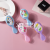 Rainbow Children's Patch Cute Cartoon Massage Comb Portable Campus Youth Fresh Foreign Trade Comb Popular Fashion
