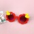 Fashion Small Yellow Duck Kids Sunglasses Cute Baby Flower Sunglasses Boys and Girls Fashion UV Protection Glasses