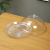 Round Fashion Transparent Pc Meal Cover Plastic Dish Cover Dessert Cover Supermarket Trial Tray with Lid Cake Cover