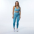 In Stock! New Seamless Gradient Color Sports Suit High Waist Hip Lift Fitness Pants Women's High Elastic Exercise Yoga Clothes
