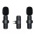 Microphone One Drag Two 2.4G Mobile Phone Little Bee Douyin Live Broadcast Noise Reduction Radio Recording Microphone