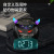 New Arrival Portable round Devil Desktop Creativity Bluetooth Speaker Card Alarm Clock Bass Bluetooth Speaker