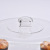 Creative with Cover Fruit Plate Bread Dried Fruit Snacks Pastry Cake Tray Transparent Dessert Shop Display Goblet Tray