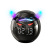New Arrival Portable round Devil Desktop Creativity Bluetooth Speaker Card Alarm Clock Bass Bluetooth Speaker