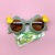 New Fashion Kids Sunglasses Flower Small Yellow Duck Cute Shape Boys' and Girls' Sunglasses Cross-Border Wholesale Baby Mirror