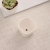 White Minimalist Creative Zakka Mini Ceramic Small Pot Succulent Flower Pot Small Square Gift Pot Factory Wholesale