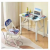 Household Multi-Functional Folding Table Simple Desk Children's Study Desk Installation-Free Table and Chair