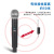 Stage Performance One-to-Two Wireless Microphone Charging Microphone Sound Card Live Karaoke Rod Box Amplifier Sound