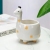 (Small Wholesale) Medium Temperature Ceramic Nordic Minimalist Style Hand Painted Cute Animal Flower Pot Domestic Ornaments