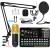 Full Set Recording Condenser Mic Mobile Phone Computer Singing OTG Digital Equipment Sound Card Live Broadcast Set