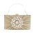 Products in Stock New Cross-Border Foreign Trade Rhinestone Wrist Evening Bag Diamond-Embedded Pleated Shoulder Crossbody Banquet Dinner Bag