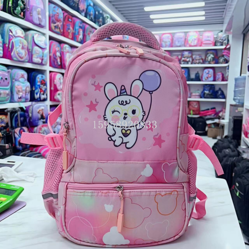 Schoolbag Backpack Trolley Bag Cartoon Bag Pen Box Lunch Box 3D Concave-Convex Bag Leisure Bag Computer Bag