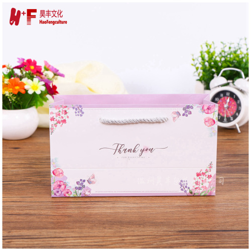 spot wholesale fresh girl gift handbag gift packaging bag clothing paper bag birthday gift gift bag