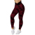 European and American Hot Cross Waist Tie-Dye Seamless Knitted Skinny Hip Raise Yoga Trousers Women's Peach Hip Fitness Exercise