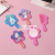 Korean Style Mirror Cute Cartoon Unicorn Mirror and Comb Set Student Campus Youth Portable and Fresh Foreign Trade Mirror Comb
