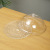 Round Fashion Transparent Pc Meal Cover Plastic Dish Cover Dessert Cover Supermarket Trial Tray with Lid Cake Cover