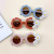 Personality Kids Sunglasses Korean Style Cross-Border Fashion Trend Baby Sunglasses Travel Concave Shape Sunglasses