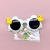 New Fashion Kids Sunglasses Flower Small Yellow Duck Cute Shape Boys' and Girls' Sunglasses Cross-Border Wholesale Baby Mirror