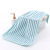 High Density Coral Fleece Towel Narrow Striped Edge Thickened Absorbent Big Towel Not Easy to Lint Household Face Towel
