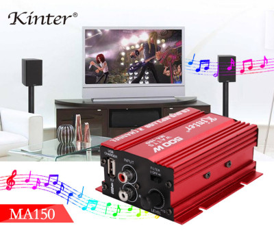 Kingte Kinterma150 Small Power Amplifier 12V Car Small Power Amplifier Car Audio HiFi Amplifier Pure With 5V Output