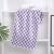 Coral Velvet Towel Chessboard Grid Towels Soft Absorbent Not Easy to Lint Adult Home Use Face Washing Face Towel Bath Towel