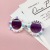 Fashion Travel Star Letters round Frame Kids Sunglasses Retro Boy Girl Baby Sunglasses Trend Sunglasses