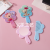 Korean Style Mirror Cute Cartoon Bear Mirror and Comb Set Student Campus Youth Portable and Fresh Foreign Trade Mirror Comb