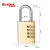 Rarlux 4 Digits password  Luggage Bag Copper tsa Padlock Cod