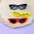New Fashion Cat Eye Kids Sunglasses Korean Travel UV Protection Boys Girls Exclusive for Cross-Border Sunglasses