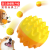 New Pet Supplies Dog Teether Ball Bite-Resistant Teeth Cleaning Pet Vocal Toy Ball Teeth Cleaning Pet Toothbrush