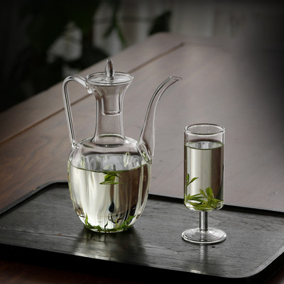 Tea Making Device Tea Set for Making Green Tea Chrysanthemum Teapot Transparent Glass Pot Japanese Home Tea Ceremony Kettle