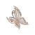 2022 New Fashion Butterfly Pearl Rhinestone Large Grip Korean Light Luxury Barrettes Back Head Internet Celebrity