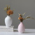 INS Style Ceramic Vase Home Decoration Nordic Morandi Jingdezhen Small Vase One Piece Dropshipping Dried Flower Ornaments