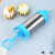 Three-Color Optional Stainless Steel Cream Flower-Making Gun Set with Scraper Decorating Nozzle Decoration Cake Baking