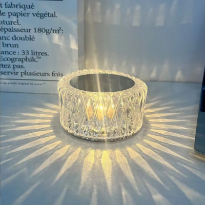 Bird's Nest Crystal Lamp Atmosphere Small Night Lamp Ins Diamond Lamp Hot Internet Celebrity Charging Lamp Gift
